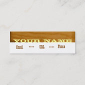 カスタマイズWoody -カスタマイズ- スキニー名刺 (裏面)