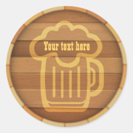 カスタマイズYour Beer ラウンドシール