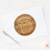カスタマイズYour Beer ラウンドシール (封筒)