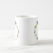 カスタマイズYour Herb Garden Mug コーヒーマグカップ (中央)