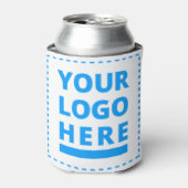 カスタマイズYour Logo Here製品の作ユニーク成 缶クーラー (缶正面)