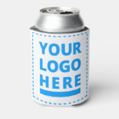 カスタマイズYour Logo Here製品の作ユニーク成 缶クーラー (缶裏面)