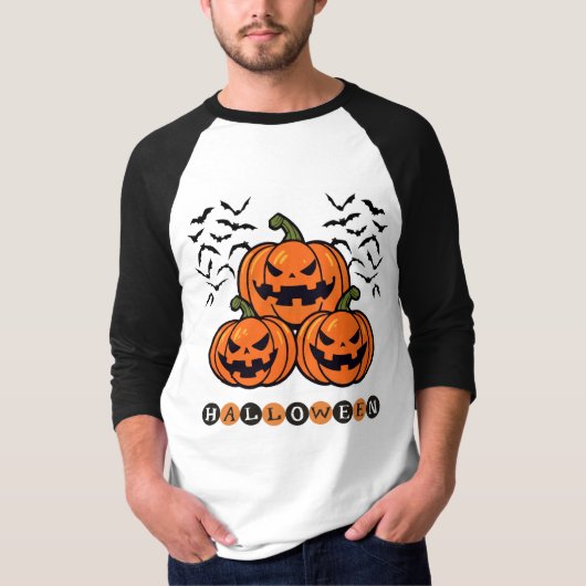 カスタマイズZストアのハロウィンTシャツデザイン Tシャツ (正面)