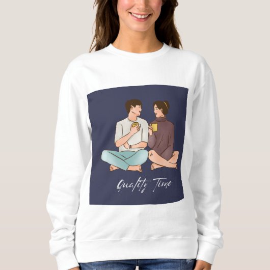 カスタマイズZストアのTシャツのデザイン スウェットシャツ (正面)