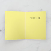 カスタマイパーソナライズされたズ可能なカード カード (内部)