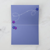 カスタマイ恋しく思ズ可能な「お客様」カード（Cute Basset付き） カード (内部)