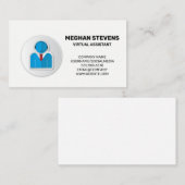 カスタマサポートロゴ | コールセンター 予約カード (正面/裏面)