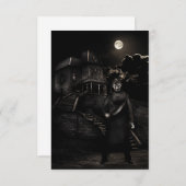 カスタマブルハウスパーティの招待状 招待状 (正面/裏面)