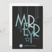 カスタマーサンキューホリデーシンプルティール(緑がかった色) シーズンカード (正面/裏面)