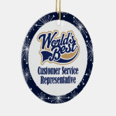 カスタマーサービスのギフトのオーナメント セラミックオーナメント (右)