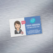 カスタマーサービスエージェント |電話オペレーター マグネット名刺 (インサイチュ)