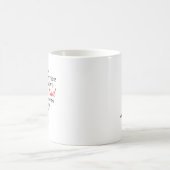 カスタマーサービス担当者 名前入りギフト コーヒーマグカップ (中央)