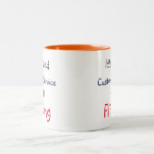 カスタマーサービス ツートーンマグカップ (中央)