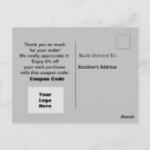 カスタマーサービス ポストカード (裏面)