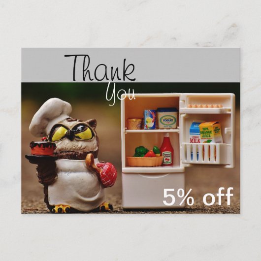 カスタマーサービス ポストカード (正面)