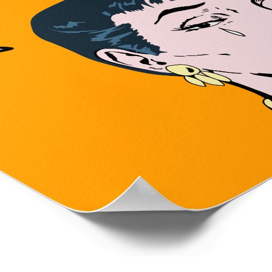 カスタムبدياسافر悲しいアラブ漫画を旅したい ポスター (角)