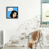 カスタムقول واللهセイ・ウォラ・アラブ・アラビア漫画ポップ・アートの ポスター