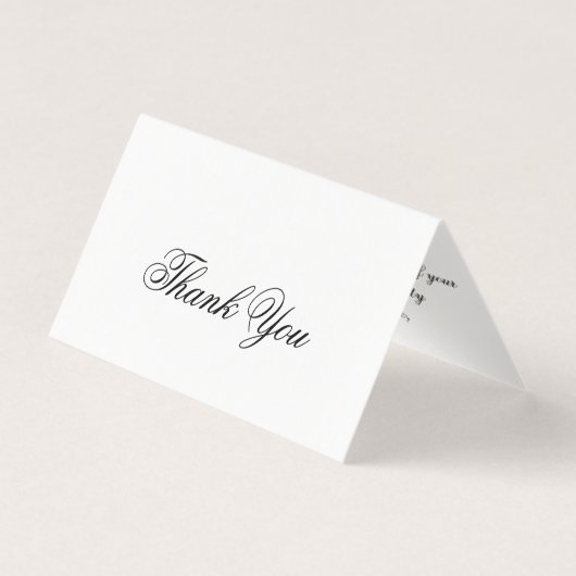 カスタムありがとう折りカード (正面)