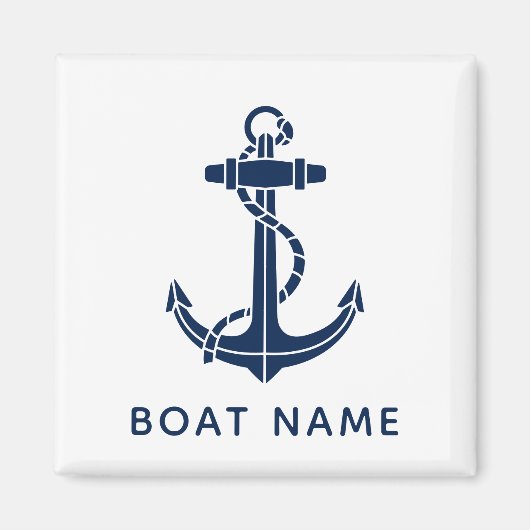 カスタムいかりクルーズトリップ マグネット (正面)