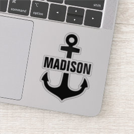 カスタムいかり名ステッカー シール