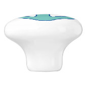 カスタムいかり航海のドア及び引き出しプルノブ セラミックノブ (側面)