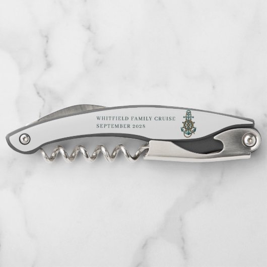 カスタムいかり航海のファミリークルーズ ソムリエナイフ (裏面)