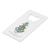 カスタムいかり航海のファミリー懇親会クルーズ クレジットカード栓抜き (裏面アングル)