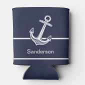 カスタムいかり航海の海ネイビーブルー 缶クーラー (裏面)