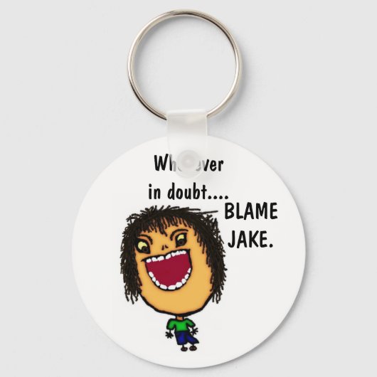 カスタムいけな男 キーホルダー (正面)