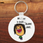 カスタムいけな男 キーホルダー (正面)