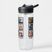 カスタムおじいちゃん男の神話の伝説8 Photo Collage ウォーターボトル (左面)