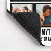 カスタムおじいちゃん男の神話の伝説8 Photo Collage マウスパッド (コーナー)