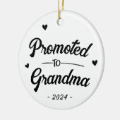 カスタムおばあちゃんに昇進 セラミックオーナメント (左)