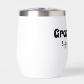 カスタムおばあちゃんのシッピーカップワインタンブラー (正面)