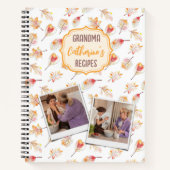 カスタムおばあちゃんのレシピ。 ノートブック (正面)
