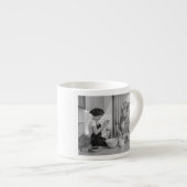 カスタムおばあちゃんの写真と名前 エスプレッソカップ (正面右)