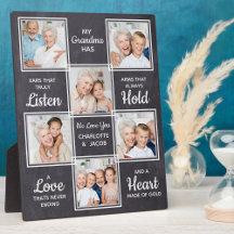 カスタムおばあちゃんユニークフォトコラージュ