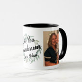 カスタムおばあちゃん孫からのフォトマグカップ マグカップ (正面右)