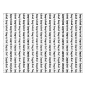 カスタムおめでとうモダン大学院卒業党 テーブルクロス (正面(横))