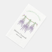 カスタムおめでとう乾燥ラベンダー束 (コーナー)