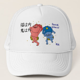 カスタムおもしろいお洒落日本の字 キャップ