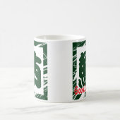 カスタムおもしろいお洒落日本の字 コーヒーマグカップ (中央)