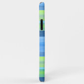 カスタムおもしろいサマーカラフルシックストライプ Case-Mate iPhoneケース (裏面/右)