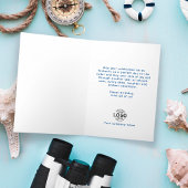 カスタムおもしろいボ企業のート航海の誕生日 カード