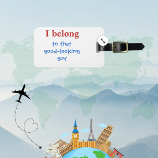 カスタムおもしろいメンズラゲッジタグ ラゲッジタグ