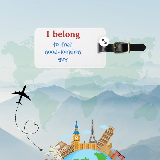 カスタムおもしろいメンズラゲッジタグ ラゲッジタグ