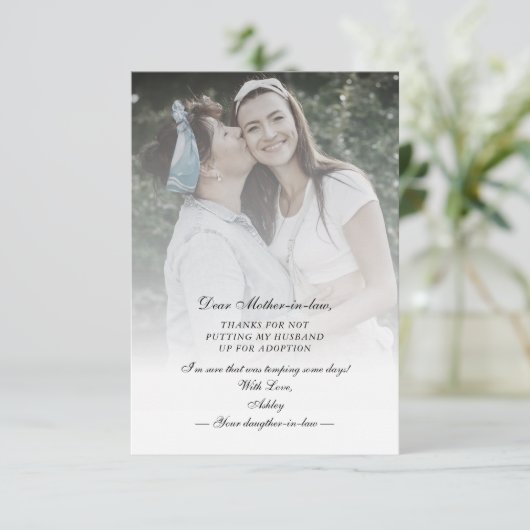 カスタムおもしろい写真姑引用文 (スタンド正面)