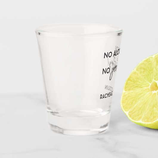 カスタムおもしろい婚宴の歓迎会 ショットグラス (左)