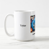 カスタムおもしろい子なし猫レディースKAMALA 2024 コーヒーマグカップ (左)