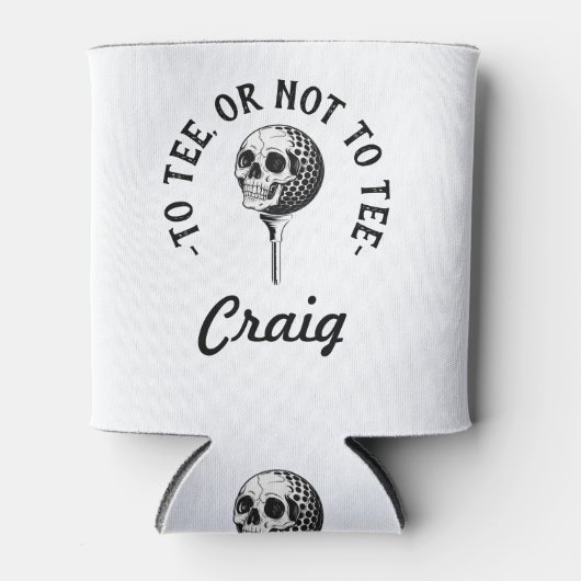 カスタムおもしろい引用文シンプル 缶クーラー (正面)